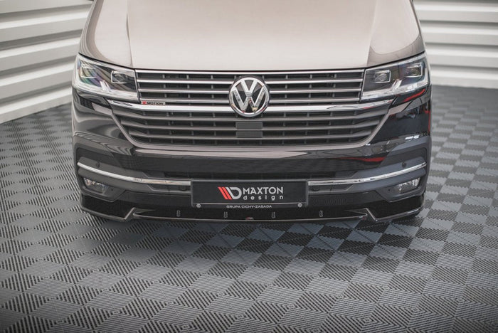 Maxton Design - FRONT SPLITTER V1 VW T6.1