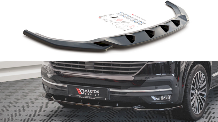 Maxton Design - FRONT SPLITTER V2 VW T6.1 FACELIFT