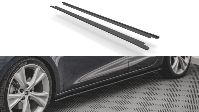 Maxton Design - STREET PRO SIDE SKIRTS DIFFUSERS SEAT LEON FR MK4 (2020-)
