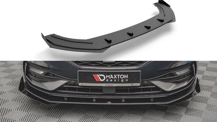 Maxton Design - STREET PRO FRONT SPLITTER (+FLAPS) SEAT LEON FR MK4 (2020-)