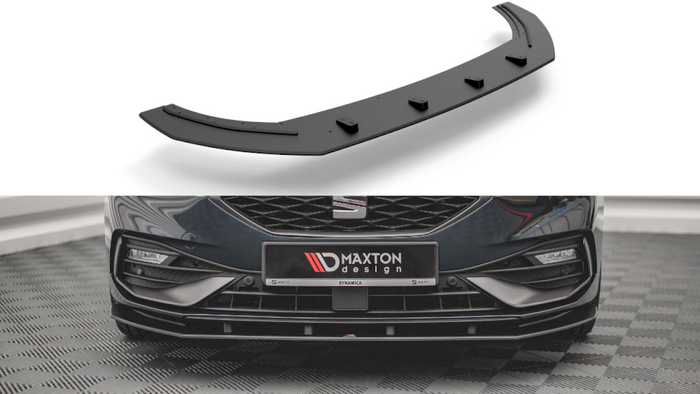 Maxton Design - STREET PRO FRONT SPLITTER SEAT LEON FR MK4 (2020-)