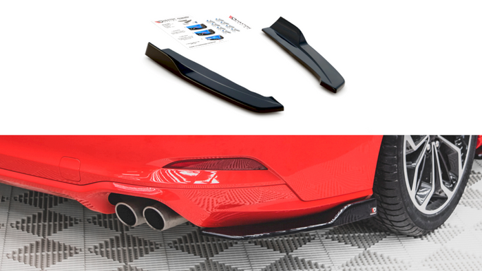 Maxton Design - REAR SIDE SPLITTERS V2 FORD FOCUS ST-LINE ESTATE MK4 (2018-)