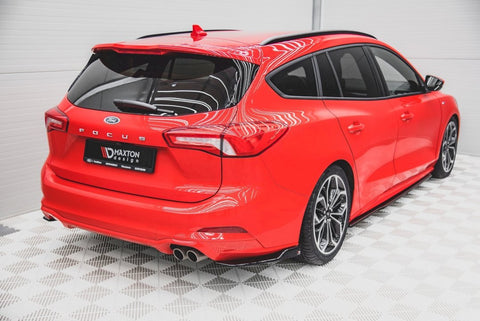 Maxton Design - REAR SIDE SPLITTERS V2 FORD FOCUS ST-LINE ESTATE MK4 (2018-)