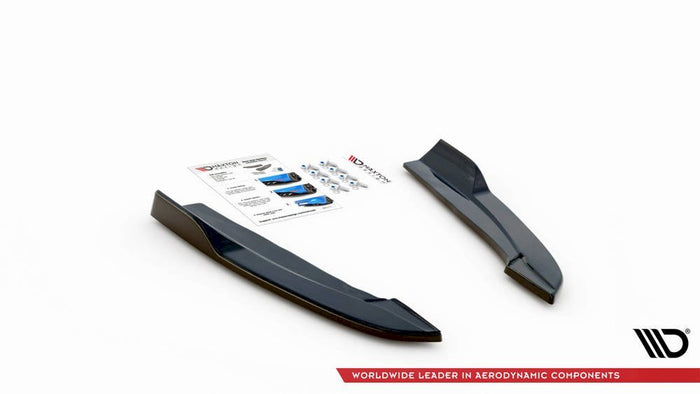 Maxton Design - REAR SIDE SPLITTERS V4 FORD FOCUS ST-LINE ESTATE MK4 (2018-)