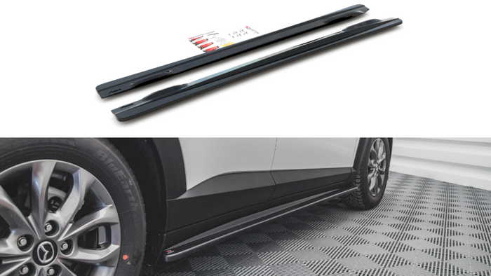 Maxton Design - SIDE SKIRTS DIFFUSERS MAZDA CX-3 (2015-)