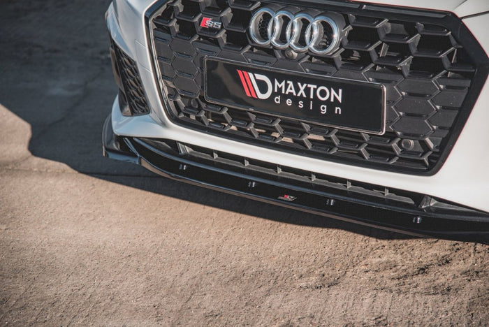 Maxton Design - FRONT SPLITTER V1 AUDI S5 / A5 S-LINE F5 FACELIFT (2019-)