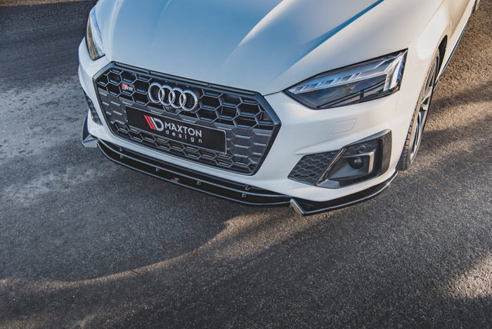 Maxton Design - FRONT SPLITTER V2 AUDI S5 / A5 S-LINE F5 FACELIFT (2019-)