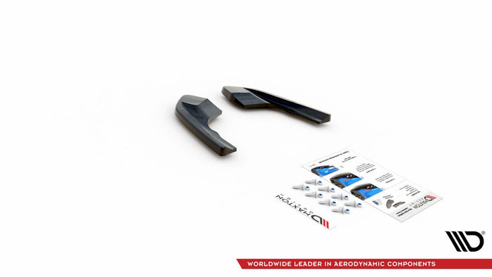 Maxton Design - REAR SIDE SPLITTERS VW GOLF R MK8 (2020-)