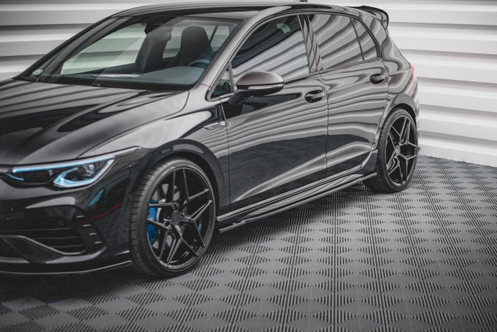 Maxton Design - Side Skirts Diffusers V.1 Volkswagen Golf R Mk8