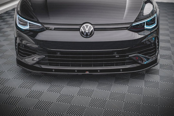 Maxton Design - FRONT SPLITTER V.1 VW GOLF R MK8 (2020-)