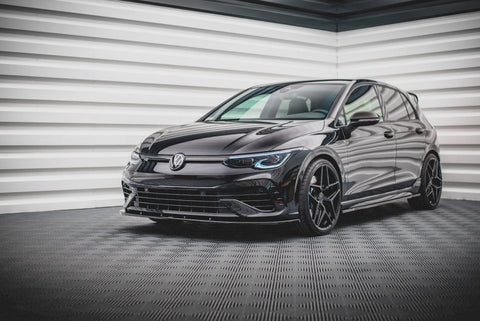 Maxton Design - FRONT SPLITTER V.1 VW GOLF R MK8 (2020-)