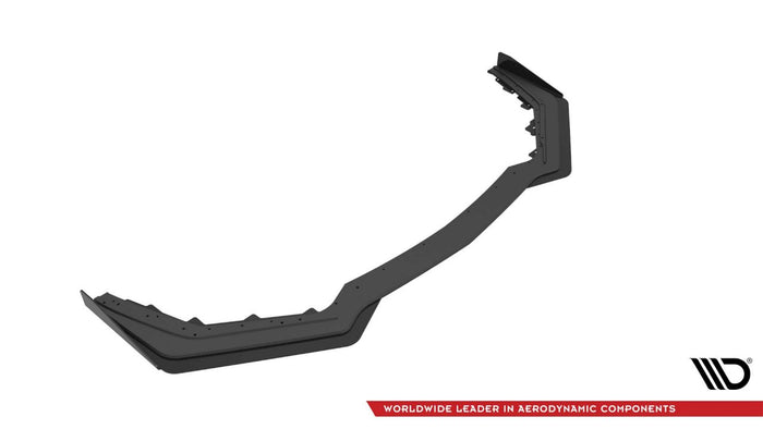 Maxton Design - STREET PRO FRONT SPLITTER V.1 (+FLAPS) FORD MUSTANG GT MK6 FACELIFT (2017-)
