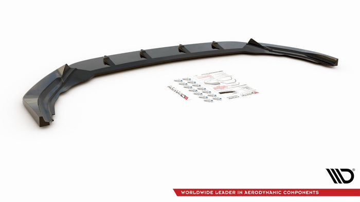Maxton Design - FRONT SPLITTER V.2 VW GOLF R MK8 (2020-)