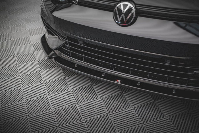 Maxton Design - FRONT SPLITTER V.2 VW GOLF R MK8 (2020-)