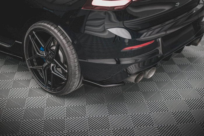 Maxton Design - REAR SIDE SPLITTERS V.2 VW GOLF R MK8 (2020-)