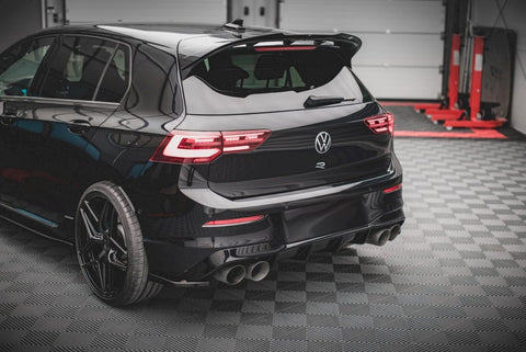 Maxton Design - REAR SIDE SPLITTERS V.2 VW GOLF R MK8 (2020-)