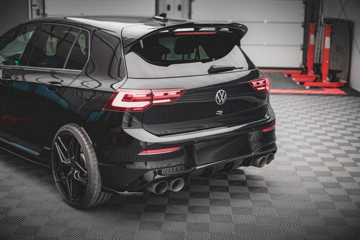 Maxton Design - REAR SIDE SPLITTERS V.2 VW GOLF R MK8 (2020-)