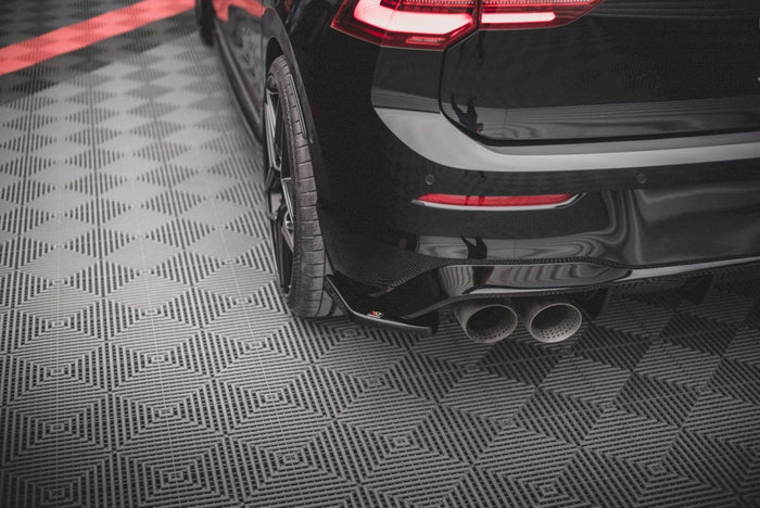 Maxton Design - REAR SIDE SPLITTERS V.2 VW GOLF R MK8 (2020-)