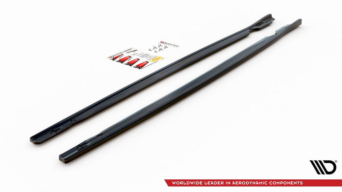 Maxton Design - SIDE SKIRTS DIFFUSERS V.2 VW GOLF R MK8 (2020-)