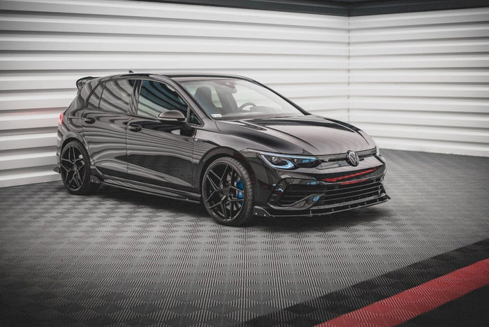 Maxton Design - SIDE SKIRTS DIFFUSERS V.2 + FLAPS VW GOLF R MK8