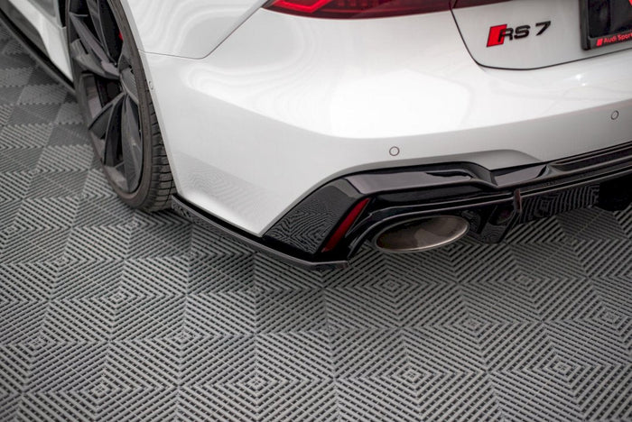 Maxton Design - Rear Side Splitters V.2 Audi RS6 C8 / C8 Facelift / RS7