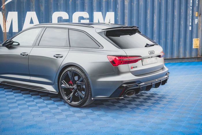 Maxton Design - Rear Side Splitters V.2 Audi RS6 C8 / C8 Facelift / RS7