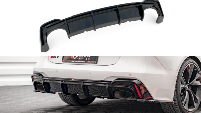 Maxton Design - REAR VALANCE AUDI RS6 C8 / RS7 C8
