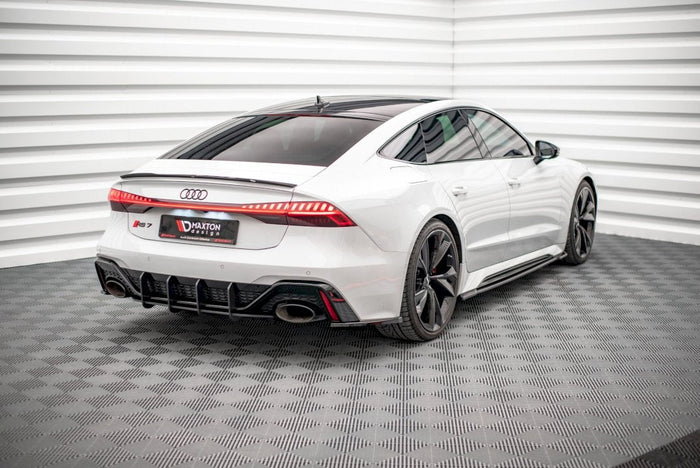 Maxton Design - STREET PRO REAR DIFFUSER AUDI RS7 C8 / RS6 C8