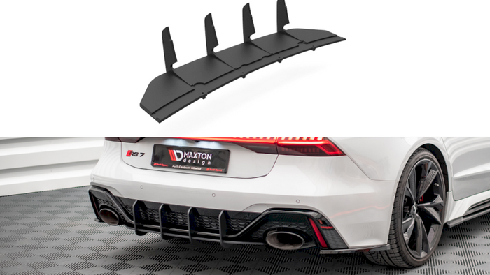 Maxton Design - STREET PRO REAR DIFFUSER AUDI RS7 C8 / RS6 C8