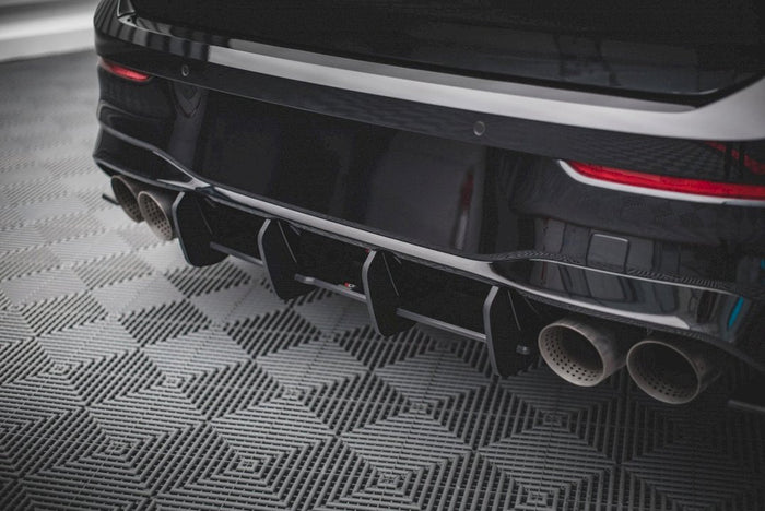 Maxton Design - STREET PRO REAR DIFFUSER VW GOLF R MK8 (2020-)