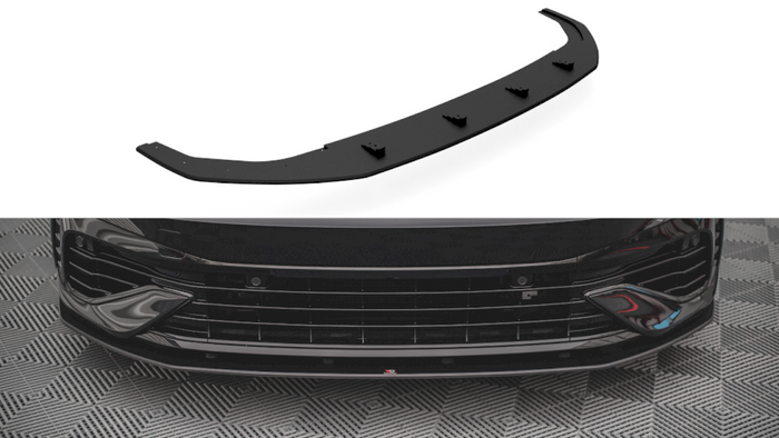 Maxton Design - STREET PRO FRONT SPLITTER VW GOLF R MK8 (2020-)