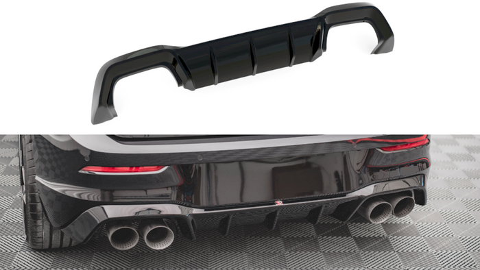Maxton Design - REAR VALANCE V.1 VOLKSWAGEN GOLF R MK8 (2020-2024)
