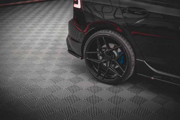 Maxton Design - REAR SIDE SPLITTERS V.3 VW GOLF R MK8 (2020-)