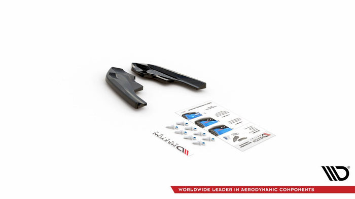 Maxton Design - REAR SIDE SPLITTERS V.4 VW GOLF R MK8
