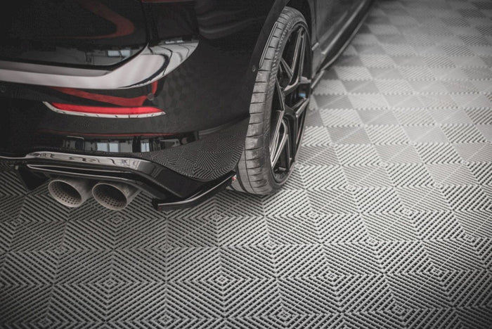 Maxton Design - REAR SIDE SPLITTERS V.4 VW GOLF R MK8