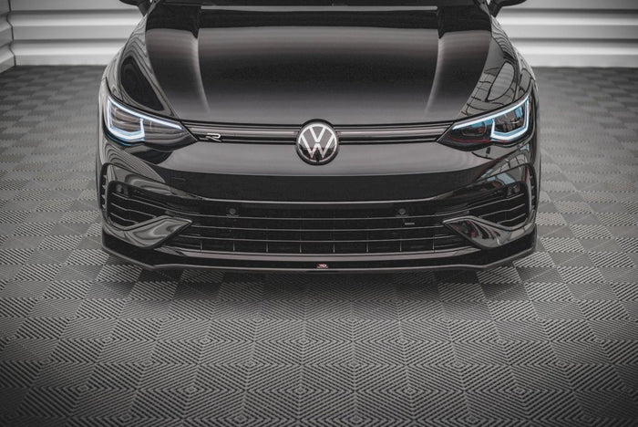 Maxton Design - FRONT SPLITTER V.3 VW GOLF R MK8 (2020-2024)