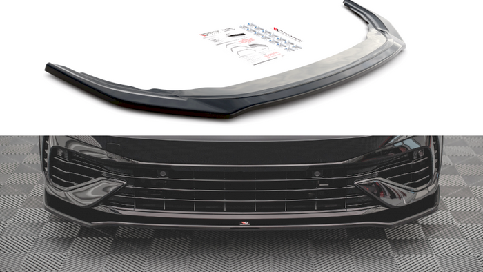 Maxton Design - FRONT SPLITTER V.3 VW GOLF R MK8 (2020-2024)