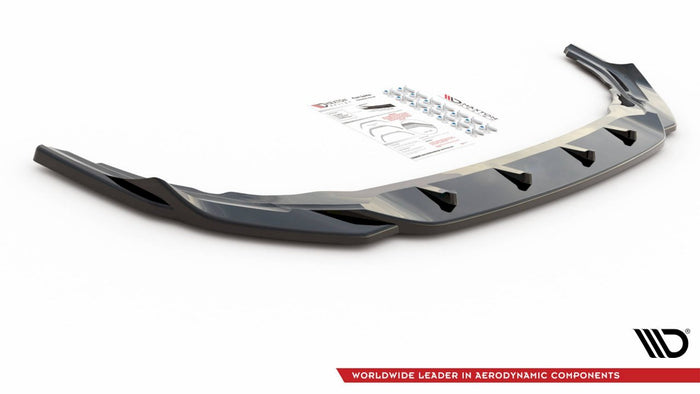 Maxton Design - FRONT SPLITTER V.4 VW GOLF R MK8 (2020-)