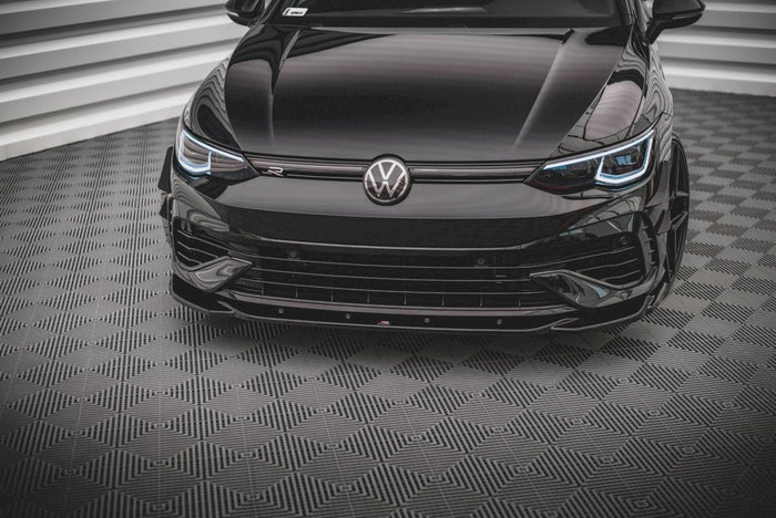Maxton Design - FRONT SPLITTER V.4 VW GOLF R MK8 (2020-)