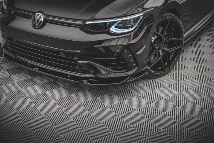 Maxton Design - FRONT SPLITTER V.4 VW GOLF R MK8 (2020-)