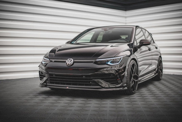Maxton Design - FRONT SPLITTER V.5 VW GOLF R MK8 (2020-)