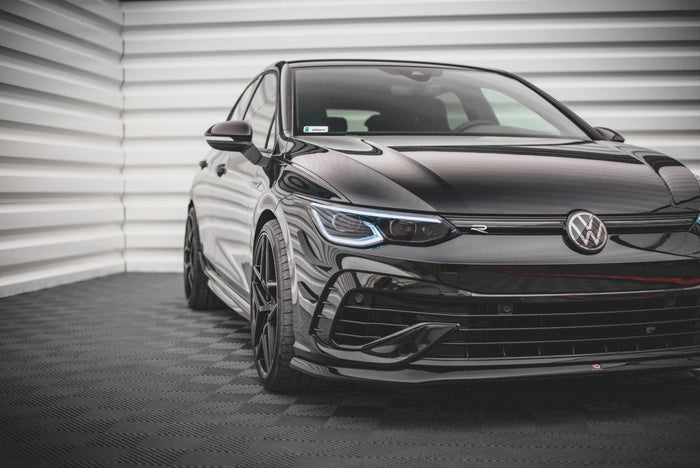 Maxton Design - FRONT SPLITTER V.5 VW GOLF R MK8 (2020-)