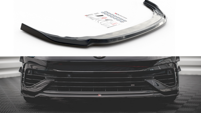 Maxton Design - FRONT SPLITTER V.6 VW GOLF R MK8 (2020-)