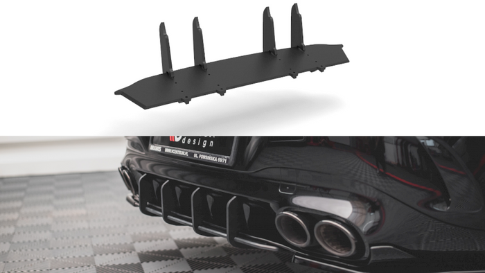 Maxton Design - STREET PRO REAR DIFFUSER MERCEDES-AMG CLA 35 / 45 C118 (2019-)