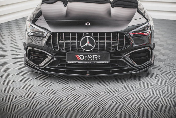 Maxton Design - FRONT SPLITTER V.1 MERCEDES-AMG CLA 45 AERO C118 (2019-)