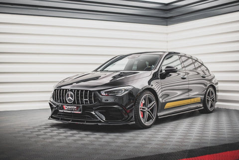 Maxton Design - FRONT SPLITTER V.1 MERCEDES-AMG CLA 45 AERO C118 (2019-)