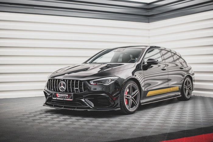 Maxton Design - FRONT SPLITTER V.1 MERCEDES-AMG CLA 45 AERO C118 (2019-)