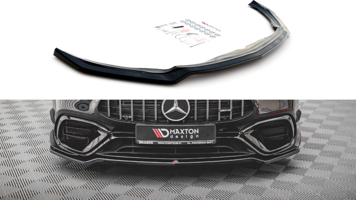 Maxton Design - FRONT SPLITTER V.3 MERCEDES-AMG CLA 45 AERO C118 (2019-)