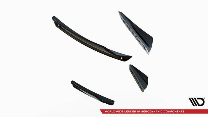 Maxton Design - FRONT BUMPER WINGS (CANARDS) BMW M2 F87 (2016-2020)