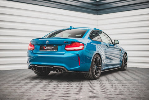 Maxton Design - REAR SIDE SPLITTERS V.3 BMW M2 F87 (2016-2020)